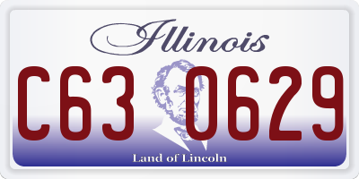 IL license plate C630629