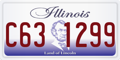IL license plate C631299