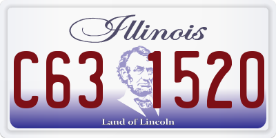 IL license plate C631520