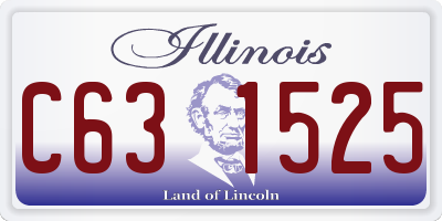 IL license plate C631525