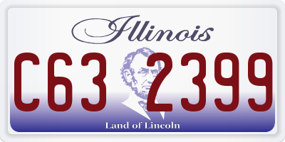 IL license plate C632399