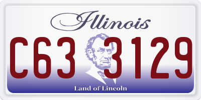 IL license plate C633129