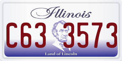 IL license plate C633573