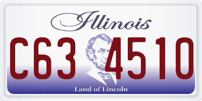 IL license plate C634510