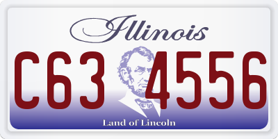 IL license plate C634556