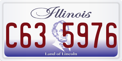 IL license plate C635976