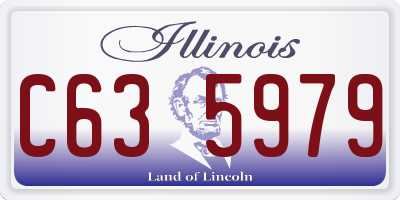IL license plate C635979