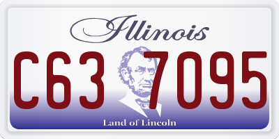 IL license plate C637095