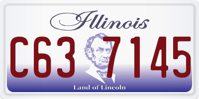 IL license plate C637145