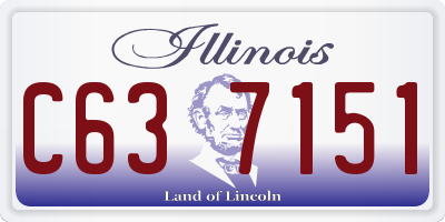 IL license plate C637151