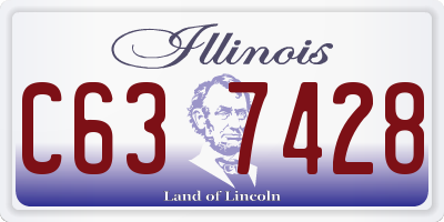 IL license plate C637428