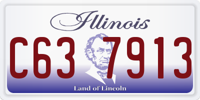 IL license plate C637913