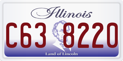 IL license plate C638220