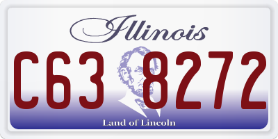 IL license plate C638272