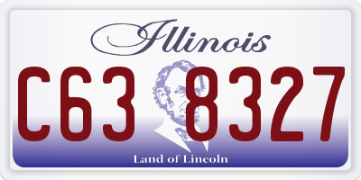 IL license plate C638327