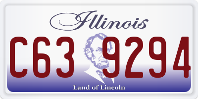 IL license plate C639294