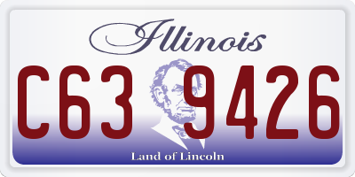 IL license plate C639426
