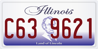 IL license plate C639621