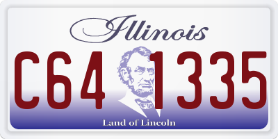 IL license plate C641335