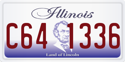 IL license plate C641336