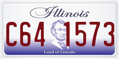 IL license plate C641573