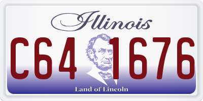 IL license plate C641676