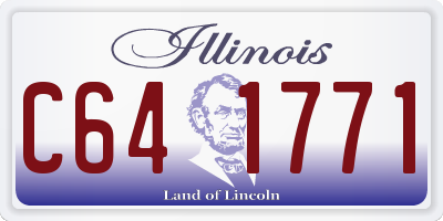 IL license plate C641771