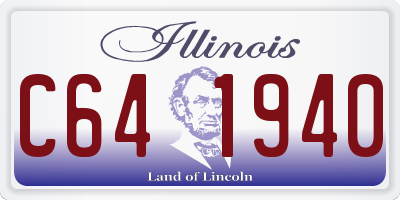 IL license plate C641940