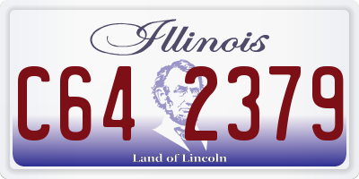 IL license plate C642379