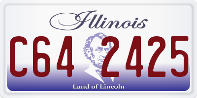 IL license plate C642425
