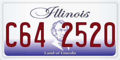 IL license plate C642520