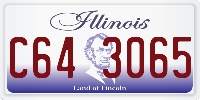 IL license plate C643065