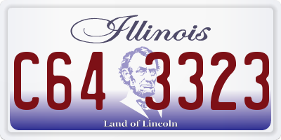 IL license plate C643323