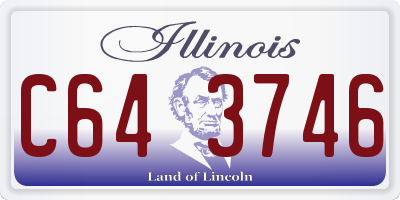 IL license plate C643746