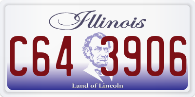 IL license plate C643906