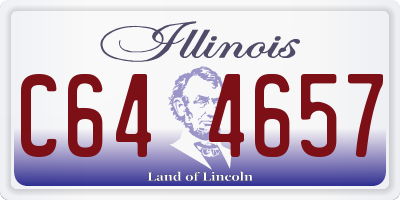 IL license plate C644657