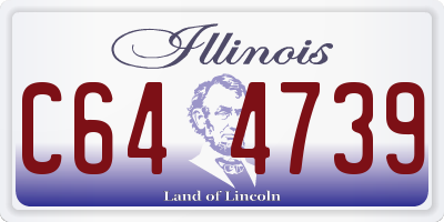 IL license plate C644739
