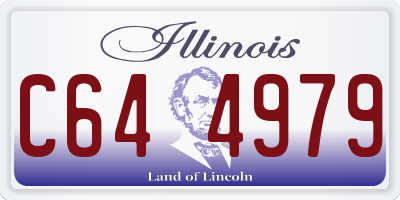 IL license plate C644979