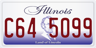IL license plate C645099