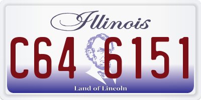 IL license plate C646151