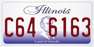 IL license plate C646163