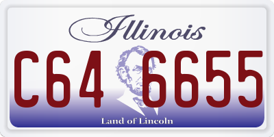 IL license plate C646655