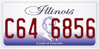 IL license plate C646856