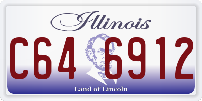 IL license plate C646912