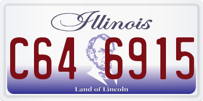 IL license plate C646915
