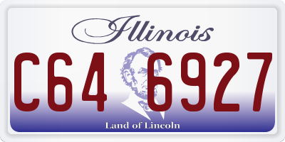 IL license plate C646927