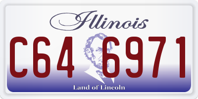 IL license plate C646971