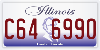IL license plate C646990