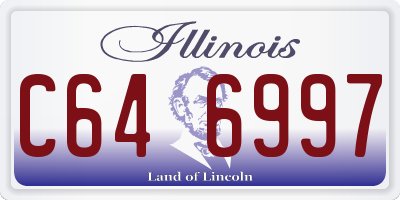 IL license plate C646997