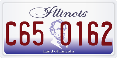 IL license plate C650162